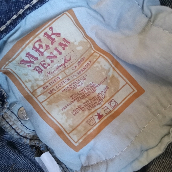 MEK Denim Anchorage Lowrise Bootcut Jeans size 27 - Picture 2 of 8